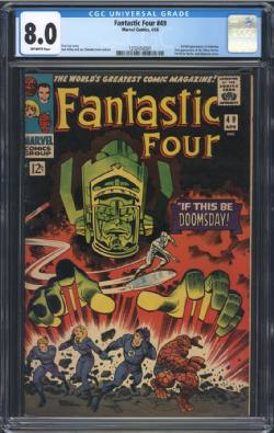 The Fantastic Four [1st Marvel Series] (1961) 49 (CGC 8.0)