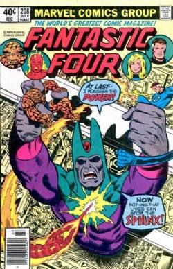 The Fantastic Four [Marvel] (1961) 208 (Newsstand Edition)