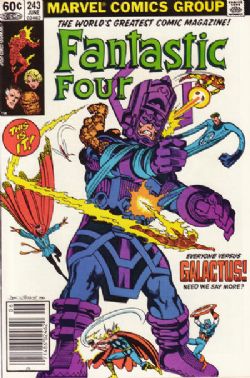 The Fantastic Four [Marvel] (1961) 243 (Newsstand Edition)
