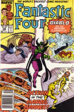 The Fantastic Four [Marvel] (1961) 306 (Newsstand Edition)