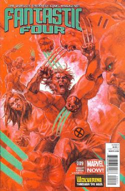 The Fantastic Four [Marvel] (2013) 9 (Variant David Yardin Cover)