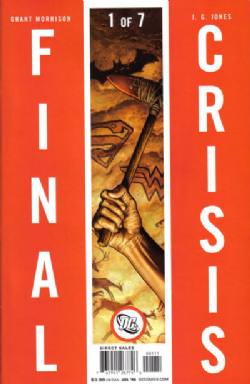 Final Crisis [DC] (2008) 1 (Red Border Cover)