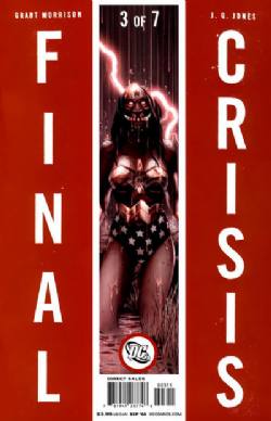 Final Crisis [DC] (2008) 3 (Variant Red Border Cover)