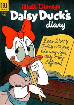 Four Color [Dell] (1942) 600 (Daisy Duck's Diary #1)