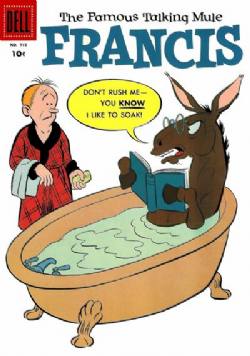 Four Color [Dell] (1942) 710 (Francis The Famous Talking Mule #9)