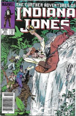 The Further Adventures Of Indiana Jones [Marvel] (1983) 23 (Newsstand Edition)