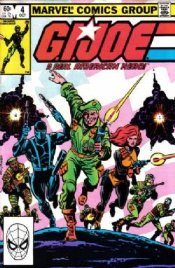 G.I. Joe [Marvel] (1982) 4 (1st Print) (Direct Edition)