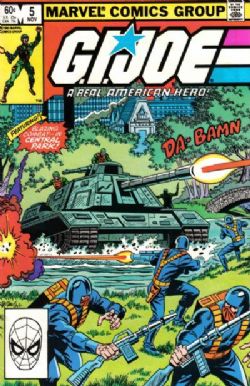 G.I. Joe [Marvel] (1982) 5 (1st Print) (Direct Edition)