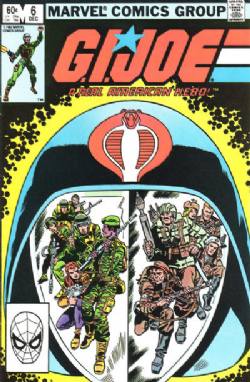 G.I. Joe [Marvel] (1982) 6 (1st Print) (Direct Edition)