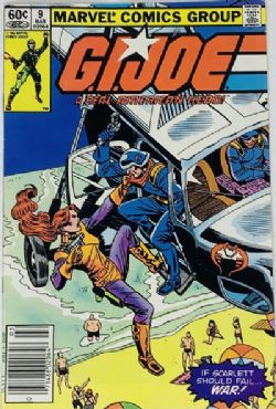 G.I. Joe [Marvel] (1982) 9 (1st Print) (Newsstand Edition)