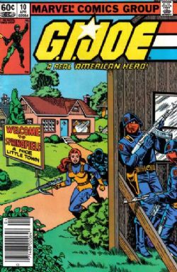 G.I. Joe [Marvel] (1982) 10 (1st Print) (Newsstand)