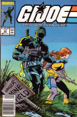 G.I. Joe [Marvel] (1982) 63 (1st Print) (Newsstand Edition)