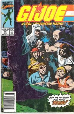 G.I. Joe [Marvel] (1982) 98 (Newsstand Edition)