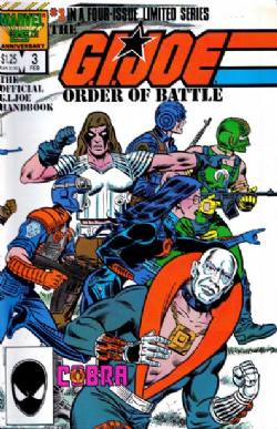 G.I. Joe: Order Of Battle [Marvel] (1986) 3 (Direct Edition)