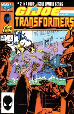G.I. Joe And The Transformers [Marvel] (1987) 2 (Direct Edition)