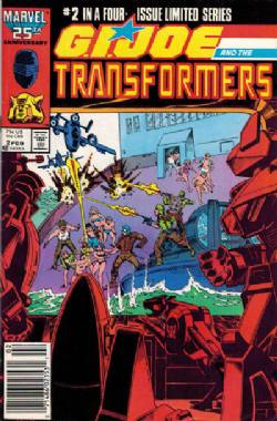 G.I. Joe And The Transformers [Marvel] (1987) 2 (Newsstand Ediition) Edition)