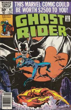 Ghost Rider [Marvel] (1973) 48 (Newsstand Edition)