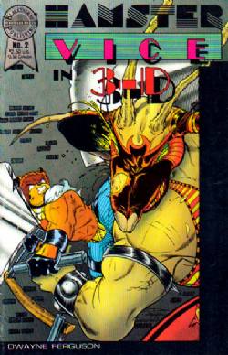 Hamster Vice 3-D [Blackthorne] (1986) 2 (Blackthorne 3-D Series 15)