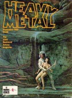Heavy Metal Volume 4 [Heavy Metal] (1980) 6 (September) (Direct Edition)