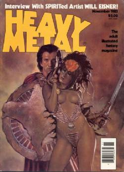 Heavy Metal Volume 7 [Heavy Metal] (1983) 8 (November) (Newsstand Edition)