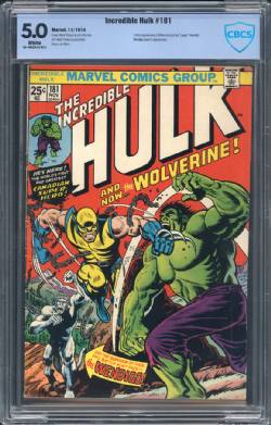 The Incredible Hulk (1st Series) (1962) 181 (CBCS 5.0)