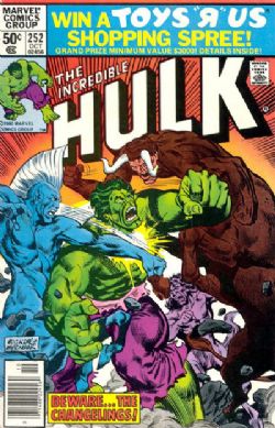 The Incredible Hulk [Marvel] (1962) 252 (Newsstand Edition)