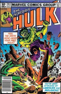 The Incredible Hulk [Marvel] (1962) 263 (Newsstand Edition)