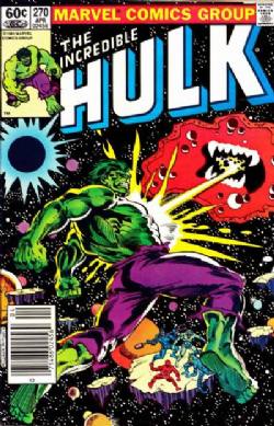 The Incredible Hulk [Marvel] (1962) 270 (Newsstand Edition)