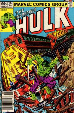 The Incredible Hulk [Marvel] (1962) 274 (Newsstand Edition)