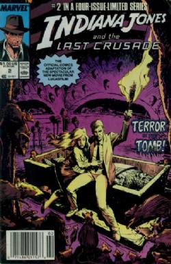 Indiana Jones And The Last Crusade [Marvel] (1989) 2 (Newsstand Edition)