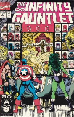 The Infinity Gauntlet [Marvel] (1991) 2 (Direct Edition)