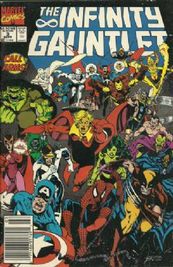 The Infinity Gauntlet [Marvel] (1991) 3 (Newsstand Edition)