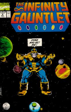 The Infinity Gauntlet [Marvel] (1991) 4 (Direct Edition)