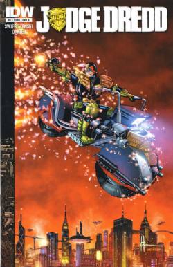 Judge Dredd (1st IDW Series) (2012) 8 (Variant Cover B)