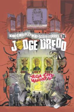 Judge Dredd (1st IDW Series) (2012) 26 (Variant Sub Cover)