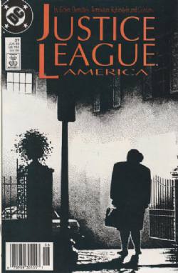 Justice League (America) (1st Series)  (1987) 27 (Newsstand Edition)