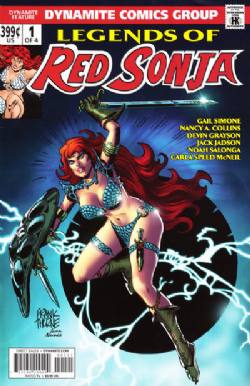 Legends Of Red Sonja [Dynamite] (2005) 1 (Variant Frank Thorne Cover)