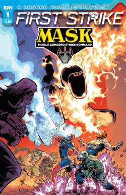 M.A.S.K: First Strike [IDW] (2017) 1 (Variant Ilias Kyriazis Cover)