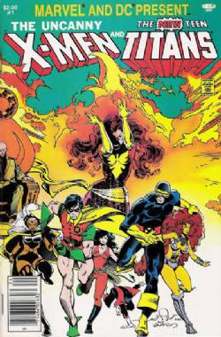 Marvel and DC Present The Uncanny X-Men And The New Teen Titans (1982) 1 (Newsstand Edition)