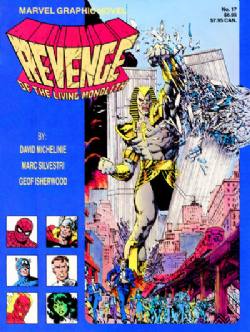 Marvel Graphic Novel (1982) 17 (1st Print) (Revenge Of The Living Monolith)