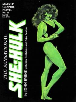 Marvel Graphic Novel (1982) 18 (1st Print) (The Sensational She-Hulk)