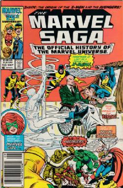 Marvel Saga (1985) 10 (Newsstand Edition)
