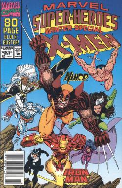 Marvel Super-Heroes (2nd Series) (1990) 8 (Winter 1991) (Newsstand Edition)