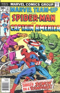 Marvel Team-Up (1st Series) (1972) 52 (Spider-Man / Captain America)