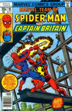 Marvel Team-Up (1st Series) (1972) 65 (Spider-Man / Captain Britain)