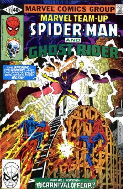 Marvel Team-Up (1st Series) (1972) 91 (Spider-Man / Ghost Rider) (Direct Edition)