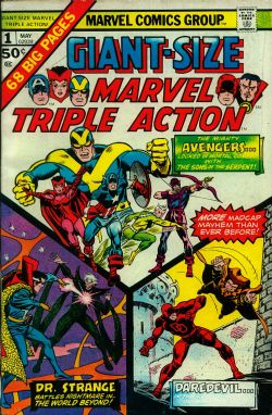 Giant Size Marvel Triple Action (1975) 1