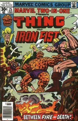 Marvel Two-In-One (1st Series) (1974) 25 (The Thing / Iron Fist) (Whitman Edition)