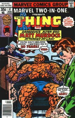 Marvel Two-In-One (1st Series) (1974) 37 (The Thing / Matt Murdock)