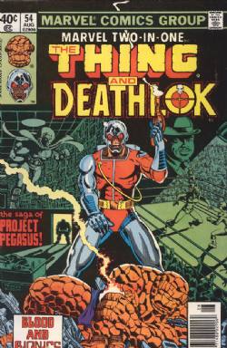 Marvel Two-In-One (1st Series) (1974) 54 (The Thing / Deathlok)